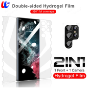 Miếng Dán Thủy Lực Hình Bướm 2in1 Cho Samsung S23 S23 Plus S23 Ultra Mặt