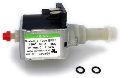 ULKA รุ่น E ประเภท EFP5 Solenoid Vitory Water Pump 21 Min Onoff,AC 120V 60Hz 52W สำหรับ Breville Espresso Machines
