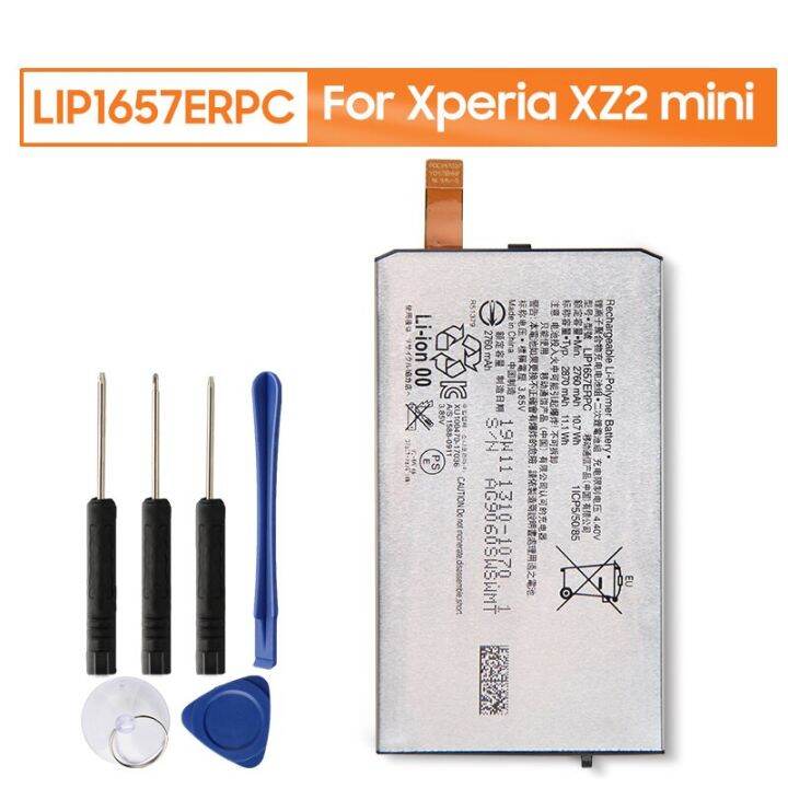 แบตเตอรี่-lip1657erpc-สำหรับ-sony-xperia-xz2-mini-โทรศัพท์แบตเตอรี่เครื่องมือฟรี2870mah