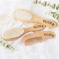 ™▪ Personalized Baby Hair Brush Shower Gift Custom Engraved Baby Brush Newborn Keepsake Gifts for New Mom Girl Gift