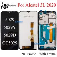 Original Black 6.22 quot; For Alcatel 3L 2020 5029 OT5029 5029Y 5029D LCD Display Touch Screen Digitizer Assembly Replacement / Frame