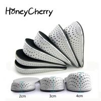 【YF】 1 Pair Shoe Insoles Breathable Half Insole Heighten Heel Insert Sports Shoes Pad Cushion Unisex 2-4cm Height Increase