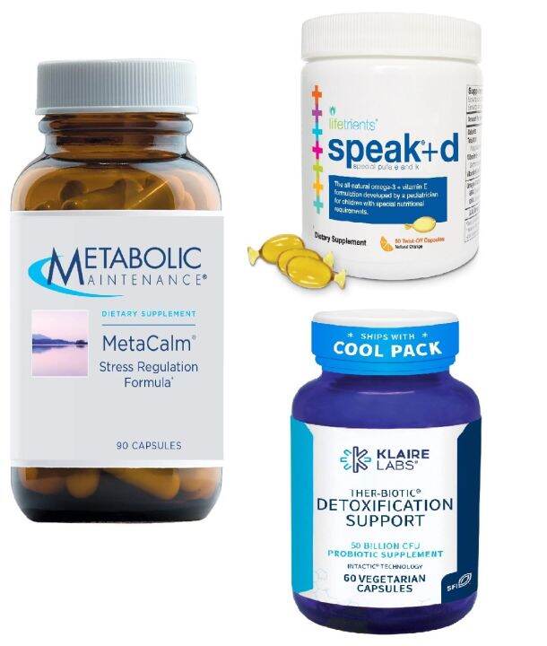 [PREORDER] Metabolic Maintenance MetaCalm (90 Capsules) & Speak+d