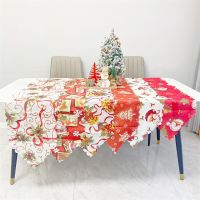 Christmas Table Runner Christmas Decorations for Home Tablecloth 2022 Navidad Kerst Natal Xmas Gifts New Year 2023 Table Decor
