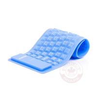 ซิลิโคนคีย์บอร์ด Flexible Silicone Keyboard (สีขาว)