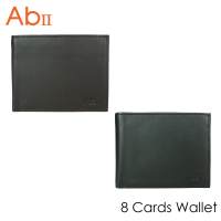 กระเป๋าสตางค์หนังแกะ/กระเป๋าสตางค์/กระเป๋าใส่บัตร ยี่ห้อ AbII 8 Card Wallet - A2BB00179/A2BB00199