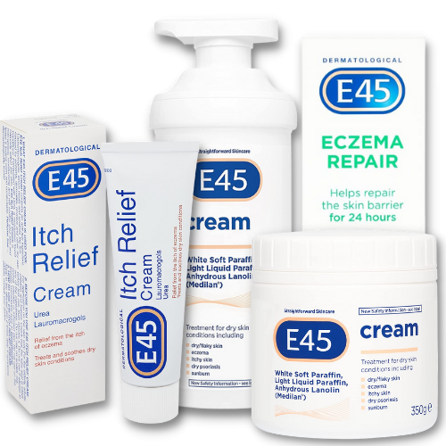 [ iiMONO ] E45 Dermatological Cream Itch Relief Cream Eczema Repair