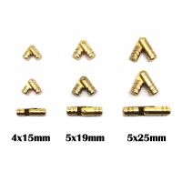 4x15mm 5x19mm 5x25mm Copper Brass Jewelry Chest Gift Music Box Wine Wooden Case Hidden Invisible Concealed Barrel Column Hinge