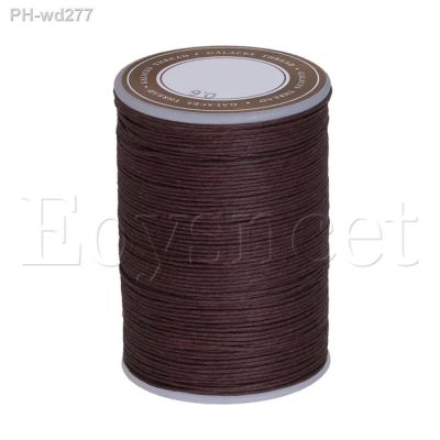 0.6mm Dia 95m Length Dark Brown Ramie Waxed Cord Wax Thread for Crafts