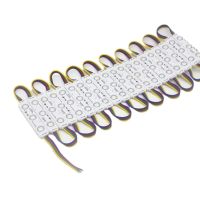 5050 3 LED lighting Module for sign DC12V Waterproof Super Bright Glue injection LED Modules RGB Seven color 20PCS /lot