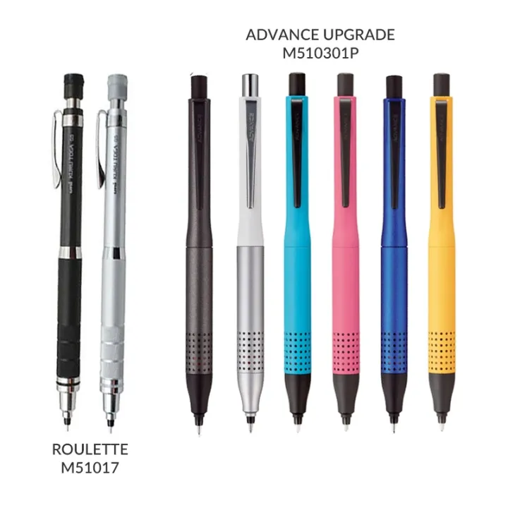 UNI KURU TOGA Roulette Advance Upgrade M510301P Mechanical Pencil