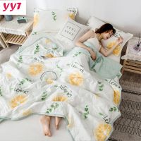 YanYangTian Summer Ice Quilt bedspreads comforter plaid blanket on the bed Quilt cover Duvets for 135 90 for single double bed