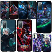 ปก เคสโทรศัพท์ อ่อนนุ่ม G174 MB75 MLBB Mobile Legends Bang Bang Gusion Hayabusa Hanabi ซิลิโคน Coque หรับ Samsung Galaxy A11 A12 A31 A71 A51 A21S A50 A10 A20 A30 A20S A30S A52 A50S A10S A70 A02S M02 A02 A32 4G A34 A54 5G A03S A52S Phone Casing Fashion Hot