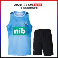 2020-21 New Zealand blues football clothing vest for men t-shirts and shorts movement NRL RUGBY JERSEY