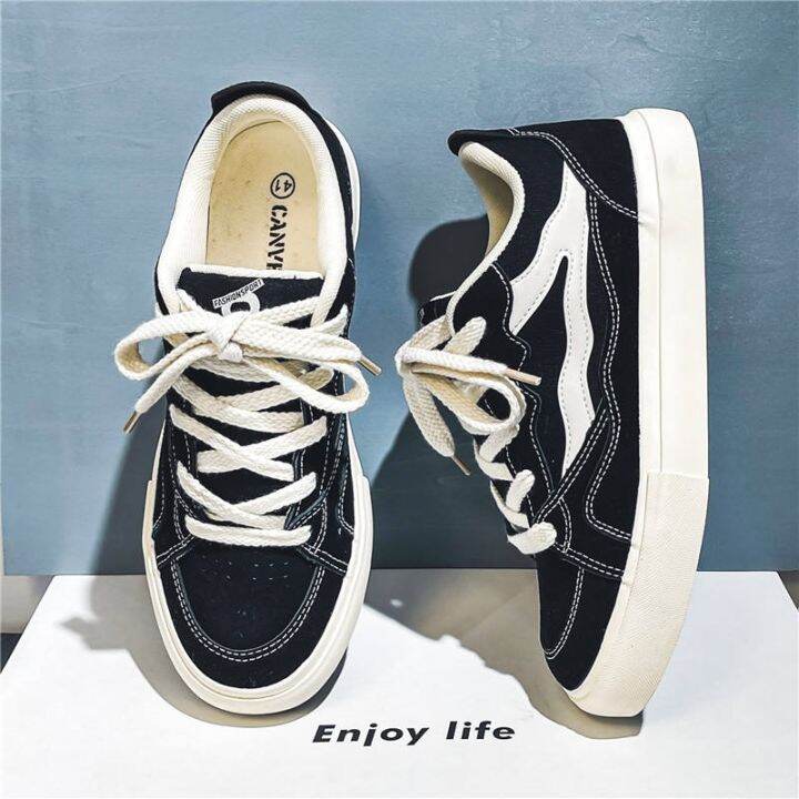 canvas-mens-summer-breathable-trendy-all-match-low-top-casual-sneakers-student-cloth-shoes-thick-bottom-non-slip-black-trendy-shoes