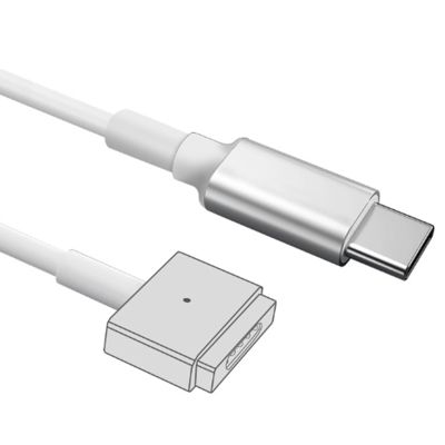 For Apple Notebook Charging Cable Type-C to Macboo Conversion Cable 1.8M 3A 87-100W Power (A)