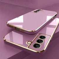 Luxury Plating Case For Samsung Galaxy S23 S22 S21 S20 S10 Ultra Plus Fe A54 A34 A14 A73 A72 A53 A52 A52S A13 Bumper Cover Cases