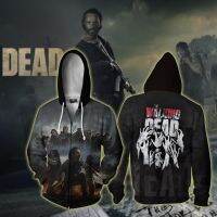 The Walking Dead 3D พิมพ์ Hoodies Sweatshirts Rick Grimes ชุดคอสเพลย์ผู้ชายผู้หญิง Hooded Casual Coat Jacket