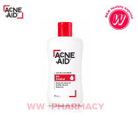 Acne Aid Liquid Cleanser Oily Control 100 ml - แอคเน่ เอด เจลล้างหน้าสำหรับผู้ที่เป็นสิว ผิวมัน