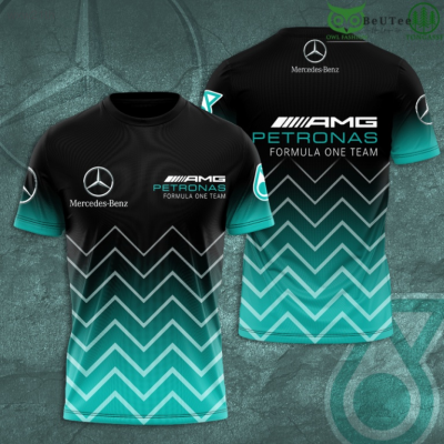 2023 Mercedes Benz Amg F1 Petronas 3d T-shirt Unisex