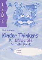 แบบฝึกหัดภาษาอังกฤษอนุบาล Kinder Thinkers K1 English Term 2 Activity Book