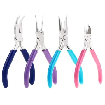 Jewelry Pliers Set, 3 Pack Jewelry Making Tools Kit Round Nose