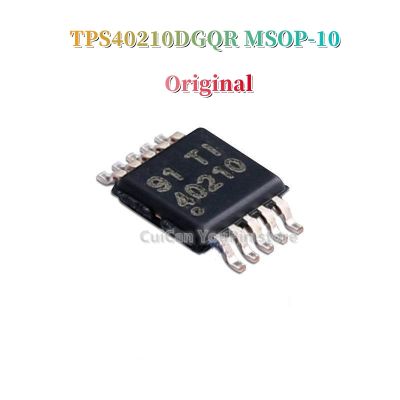 MSOP-10 TPS40210DGQR ของแท้2ชิ้น SOP10 TPS40210 SMD 40210ตัวควบคุมสวิตช์ IC ใหม่ดั้งเดิม