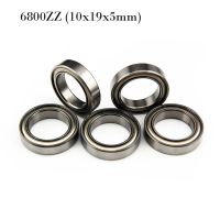 ‘；。、】= (10 PCS) 6800ZZ (10X19x5mm) Metal Shielded Ball Bearing Bearings 6800Z 61800Z