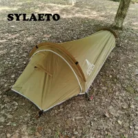 Sylaeto อัพเกรดเบากลางแจ้งถุงนอนเต็นท์ตั้งแคมป์เดินป่าแบกเป้คนเดียว Bivy