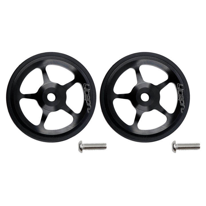 WDLight Lightweight CNC Aluminum Alloy Easy Wheels for Folding Bikes