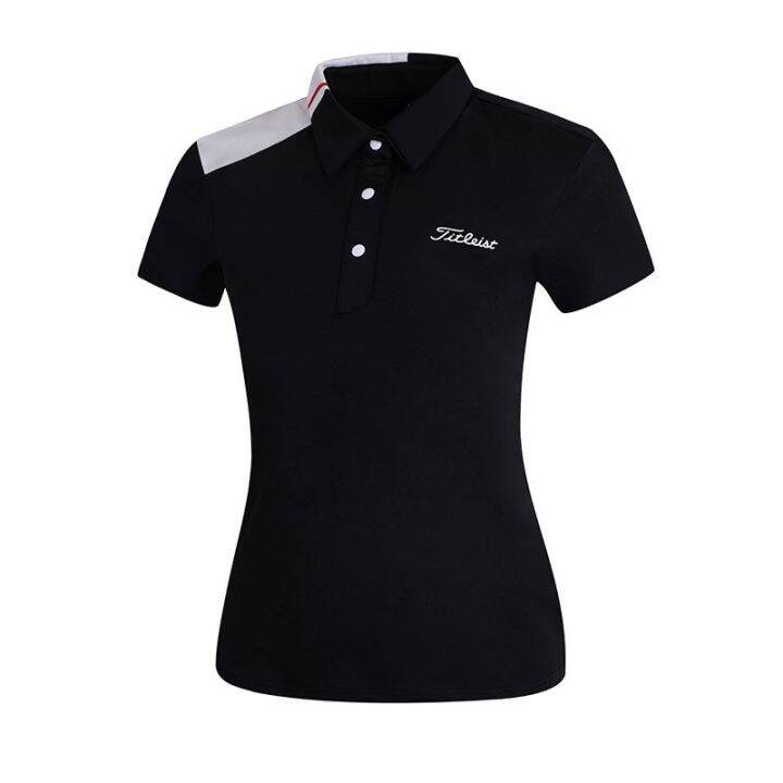 footjoy-callaway1-castelbajac-mizuno-southcape-master-bunny-summer-new-golf-clothing-womens-t-shirt-slim-sports-jersey-quick-drying-breathable-perspiration-polo-shirt