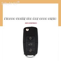 ฝาครอบเคส Kunci Remote Mobil TPU แบบใหม่สำหรับโวล์คสวาเก้น VW โปโล Passat Tiguan กอล์ฟแคดดี้ด้วง T5ขึ้น Eos Skoda Octavia เบาะนั่งสำหรับleon Altea