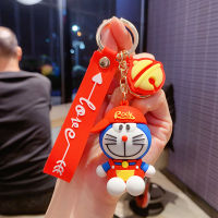 Doraemon หญิง Keychain Lady จี้ใหม่น่ารักการ์ตูนพวงกุญแจจี้ห้อยรถยนต์กระเป๋านักเรียนตุ๊กตาห้อยของของขวัญเครื่องประดับ All-Match แฟชั่นบุคลิกภาพ