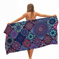 Mandala Microfiber Pool Beach Towel Portable Quick Fast Dry Sand Outdoor Travel Swim Blanket Thin Yoga Mat Bath Towels