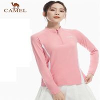 ➧Camel Sports เสื้อยืดแขนยาวผู้หญิงกีฬาเสื้อลำลองผู้หญิง