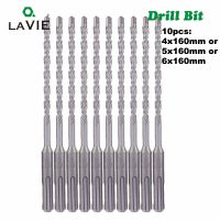 【DT】hot！ LAVIE 10pc/Lot 4mm 5mm 6mm Electric Bits Set 160mm Concrete Wall Block Masonry Hole Saw Drilling 013