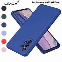 Limitda สำหรับ Samsung Galaxy A13 4กรัมกรณีโทรศัพท์,2.2มิลลิเมตรเลียนแบบซิลิกาเจลเหลว + ผ้าสำลี TPU นิ่มปกหลัง