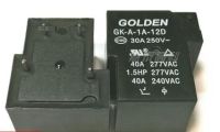 New Relay 10pcs/lot GK-A-1A-24D 24V  GK-A-1A-12D 12VDC  GK A 1A 24D  GK-A-1A 24D GK-A-1C-24D GK-A-1C-12D 12VDC 5PIN 30A Electrical Circuitry Parts