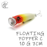 hot！【DT】 Thritop Casting Fishing 10G 70MM 5 Colors TP153 Floating Hard Bait Tackles