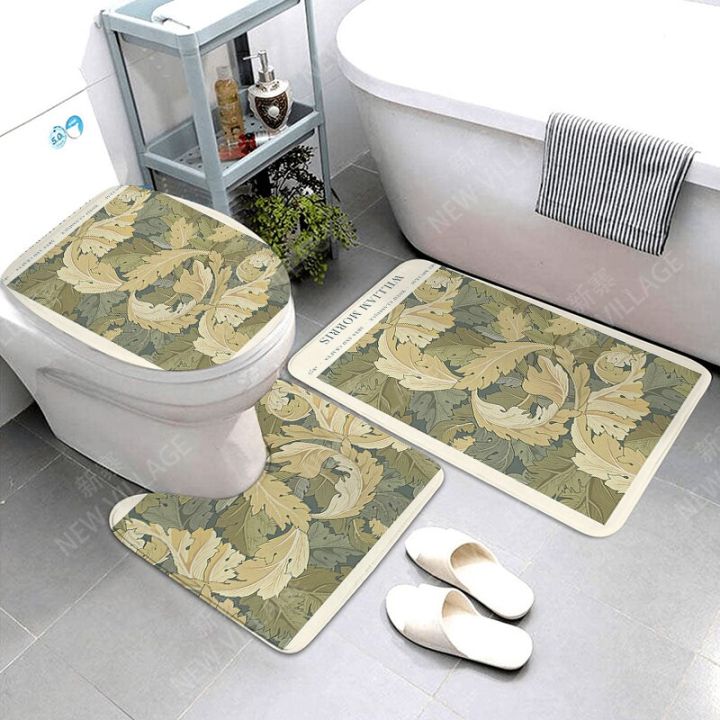 พรมเสื่อปูห้องน้ำกันลื่นสำหรับห้องน้ำพรมพรมเช็ดเท้าหน้าห้องน้ำทางเข้าอ่างอาบน้ำพรมตกแต่งหมวกโบโฮ