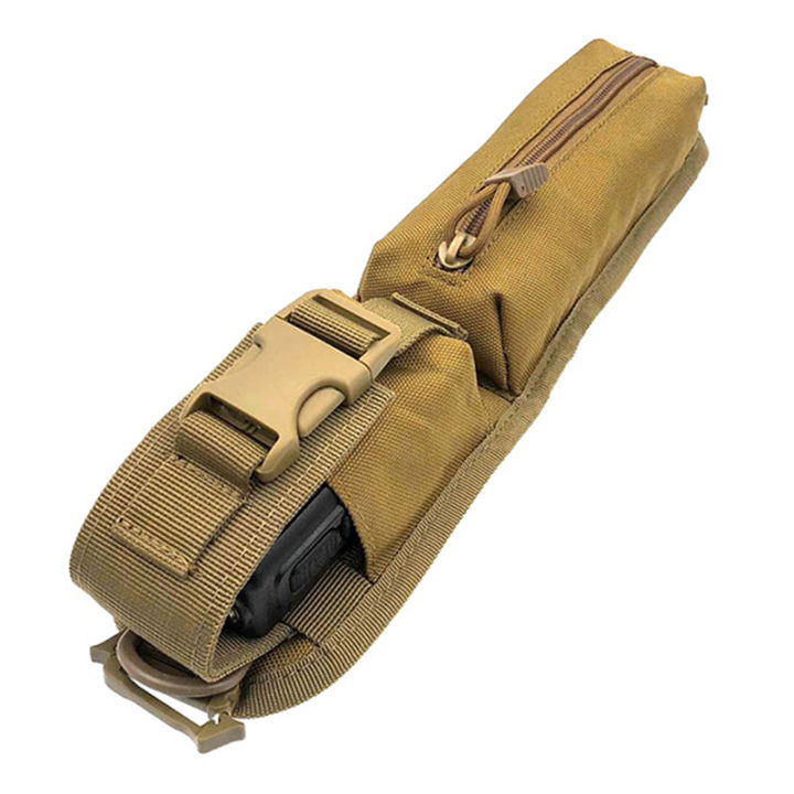 gude001กระเป๋า-tali-bahu-ยุทธวิธีสำหรับกระเป๋าเป้สะพายหลังอุปกรณ์เสริมชุดกุญแจซองไฟฉายกระเป๋าเครื่องมือชุดแคมป์ปิ้งกลางแจ้ง