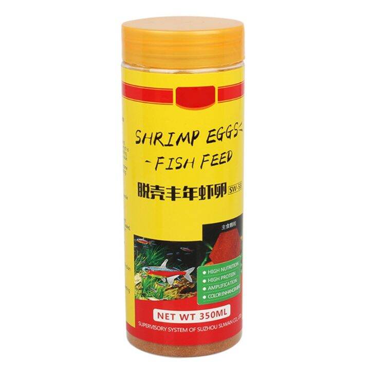 Aquarium Fish Food Feeding Healthy Freeze Dried Brine Shrimp Eggs for