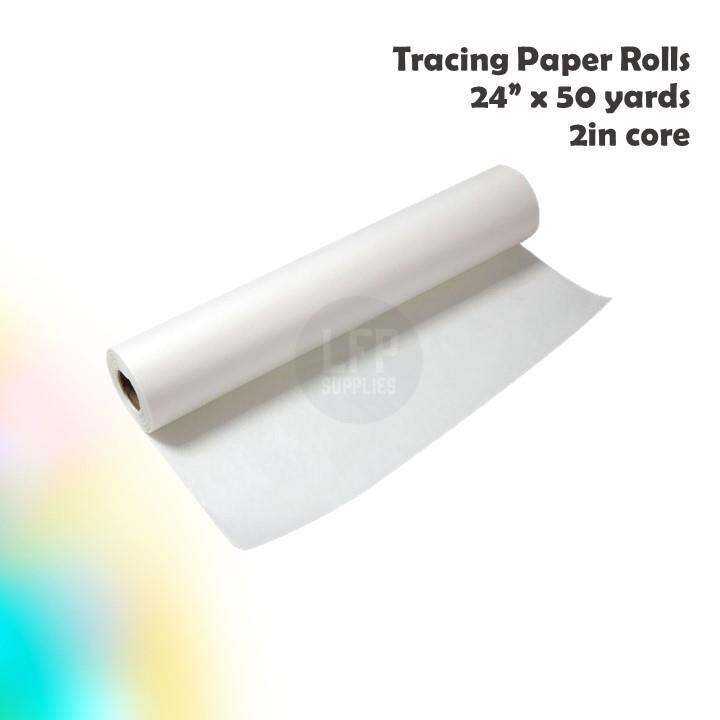 Tracing Paper Roll 24 x50yards / 2in core Lazada PH