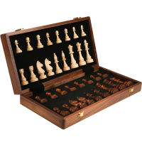 Chess Set Wooden Chess Gift Foldable Chess Board Travel Chess Board Folding Portable Chess Game