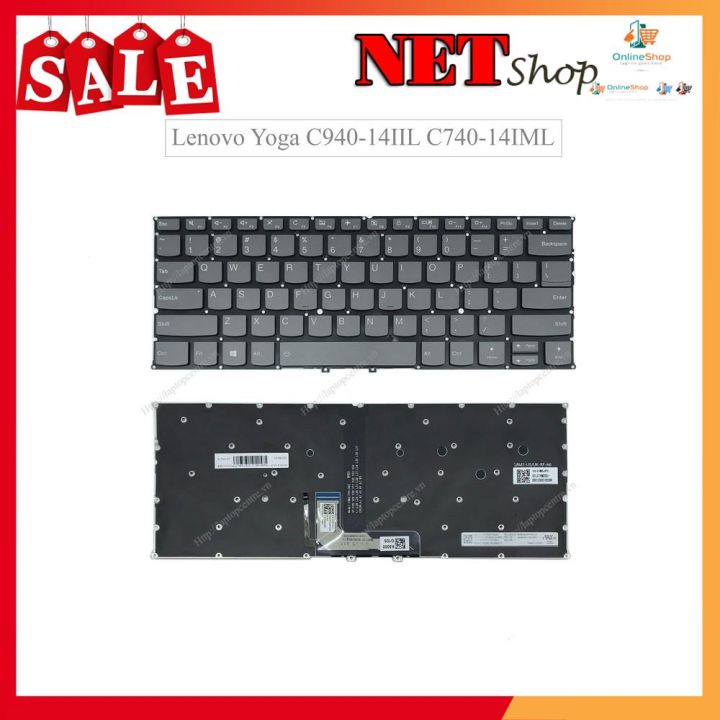 Bàn phím laptop Lenovo Yoga C940-14IIL C740-14IML 