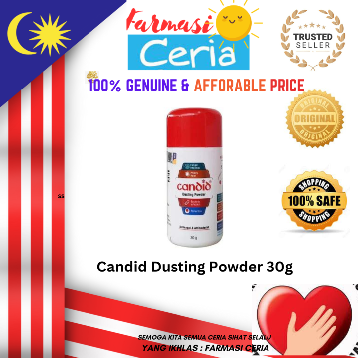 Candid Dusting Powder 30g [New Expiry] candid Lazada