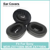 Earpads For Sony MDR-ZX770BN MDR ZX770BN Headphone Earcushions Protein Velour Sheepskin Pads Foam Ear Pads Black Comfortable