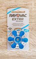 ถ่านสำหรับเครื่องช่วยฟัง ถ่านหูฟัง Rayovac Extra Advanced ถ่านเบอร์ 675 A675  P675 ZA675 PR44 ของแท้ 100% แพ็ค 6 ก้อน