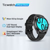 TicWatch Pro 5 Wear OS Smartwatch สำหรับผู้ชาย5ATM เข็มทิศกันน้ำ NFC และ100 + โหมดกีฬาสมาร์ทวอท์ชสำหรับโทรศัพท์แอนดรอยด์