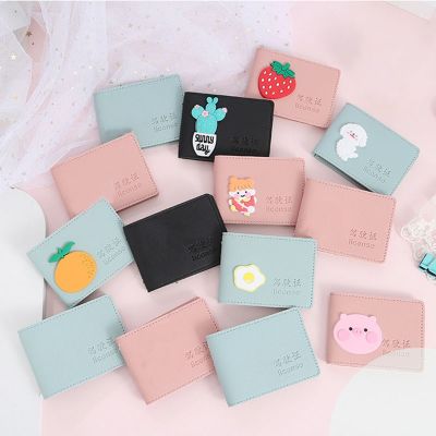 Ultra-thin Driver License Holder Pu Leather Fruit Shape Car Driving Documents Business ID Pass Certificate Folder Wallet Unisex